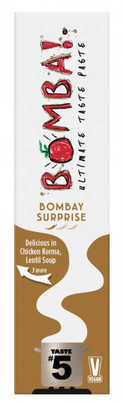 Bomba! Bombay Surprise, pasta di condimento, Scelta Inside - 150 g - Pezzo