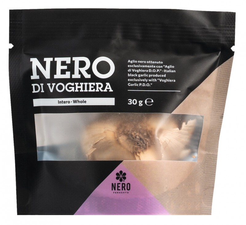 Nero di Voghiera, Schwarzer Knoblauch, NeroFermento - 30 g - Packung