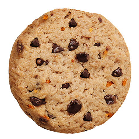 Cookies Seville Orange and Dark Chocolate, cookies with orange and dark chocolate, vegan, Lady Joseph - 130 g - pack