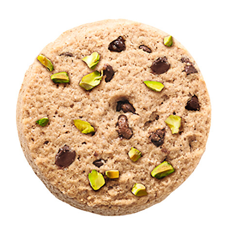 Cookies Pistache et Chocolat Noir, patisseries aux pistaches et chocolat noir, vegan, Lady Joseph - 130g - paquet