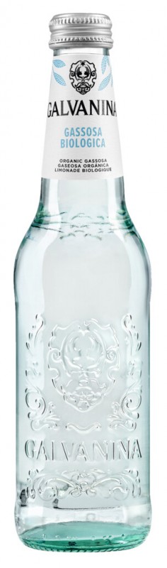 Gassosa, organic, lemonade, organic, Galvanina - 0.355 l - Bottle