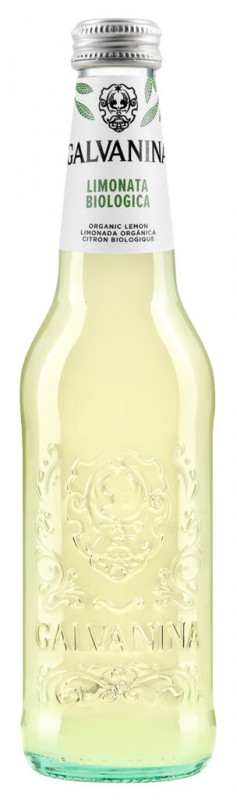 Limonata, organiczna, lemoniada, organiczna, Galvanina - 0,355 l - Butelka