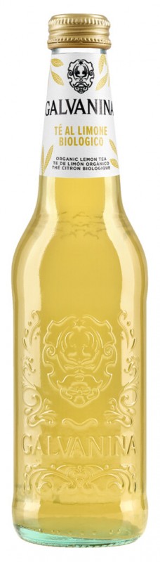 Te al limone, organic, lemon iced tea, organic, Galvanina - 0.355 l - Bottle