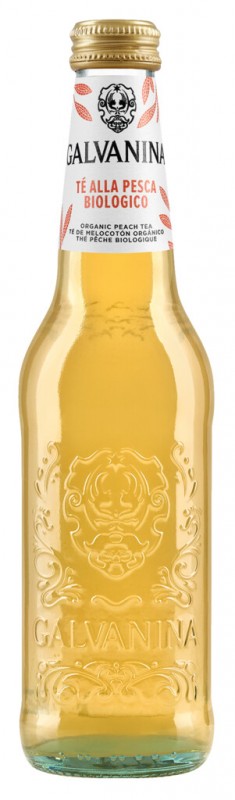 Te alla pesca, organic, peach ice tea, organic, Galvanina - 0.355 l - Bottle