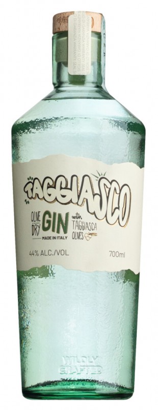 Gin Taggiasco ExtravirGin, Gin aus Taggiascaoliven, Extra - 0,7 l - Flasche