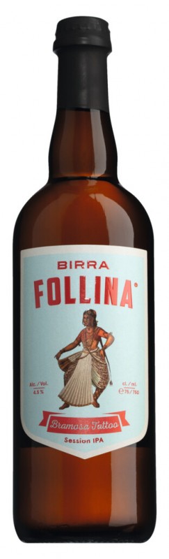 Birra Follina - Tatuagem Bramosa, Cerveja, Vallis Mareni - 0,75 litros - Garrafa