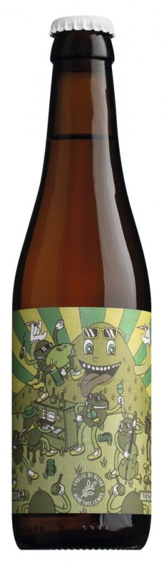 Farmhouse Ale Montefollia, Aromatisch-fruchtiges Bier, Olio Roi - 0,33 l - Flasche