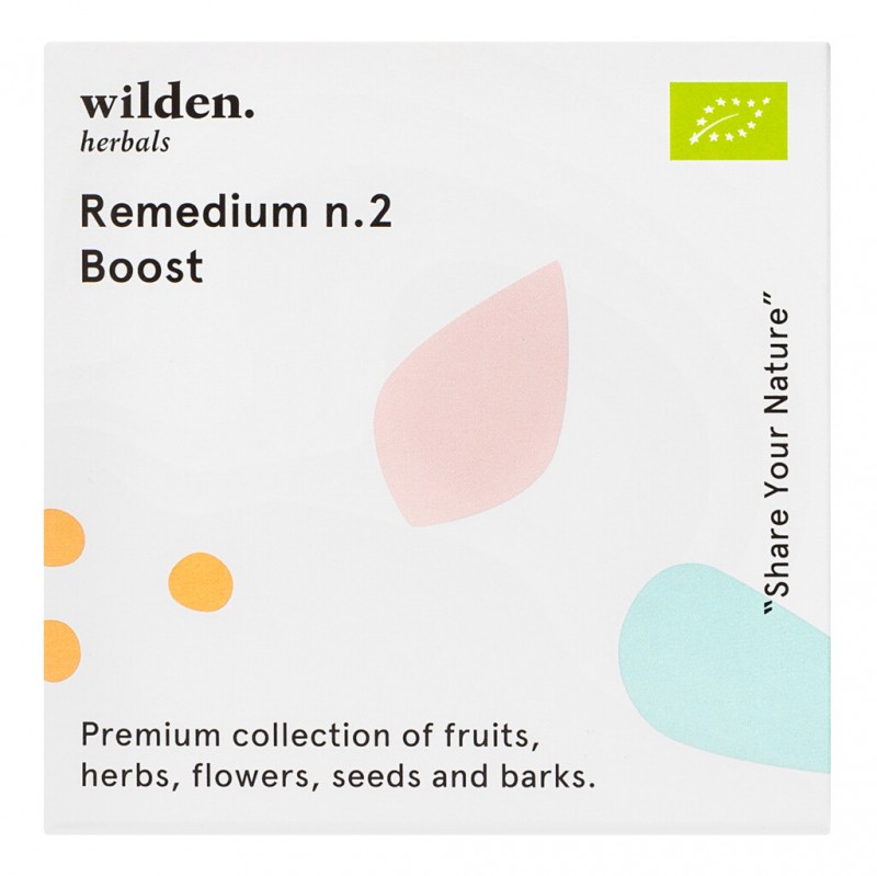 Remedium n.2 Boost Pack, Bio, Teemischung Boost Pack, Beutel, Bio, Wilden herbals - 10 x 2 g - Packung