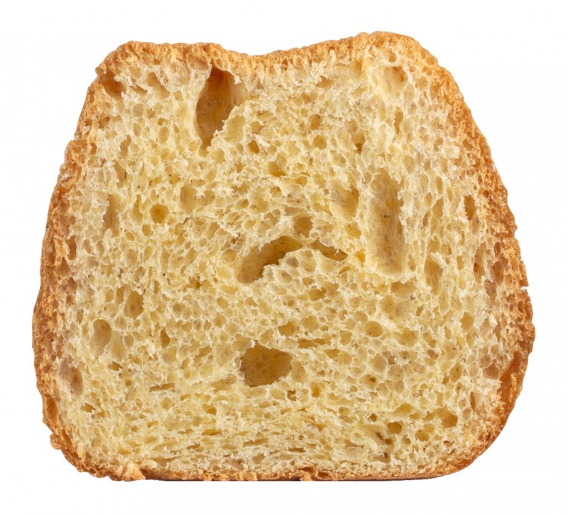 Pandoro classico mini, gaerkage med kandiseret citronskalspasta, Olivieri 1882 - 80 g - Stykke