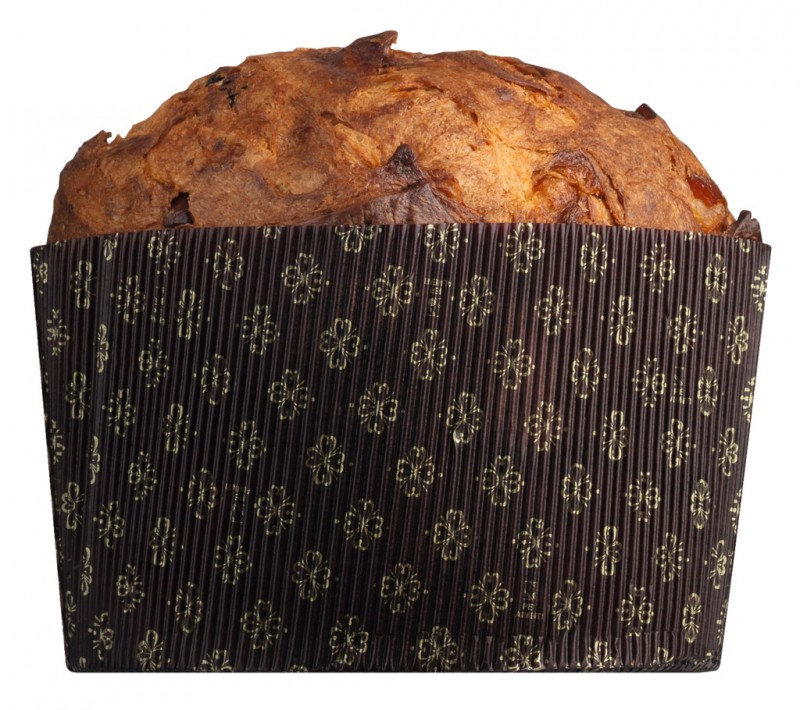 Panettone, gateau a la levure aux ecorces d`orange et raisins secs, Renato Bosco - 1 000g - Morceau