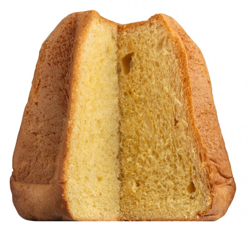 Pandoro tradizionale, Hefekuchen mit kandierter Zitronenschale-Paste, Olivieri 1882 - 750 g - Stück