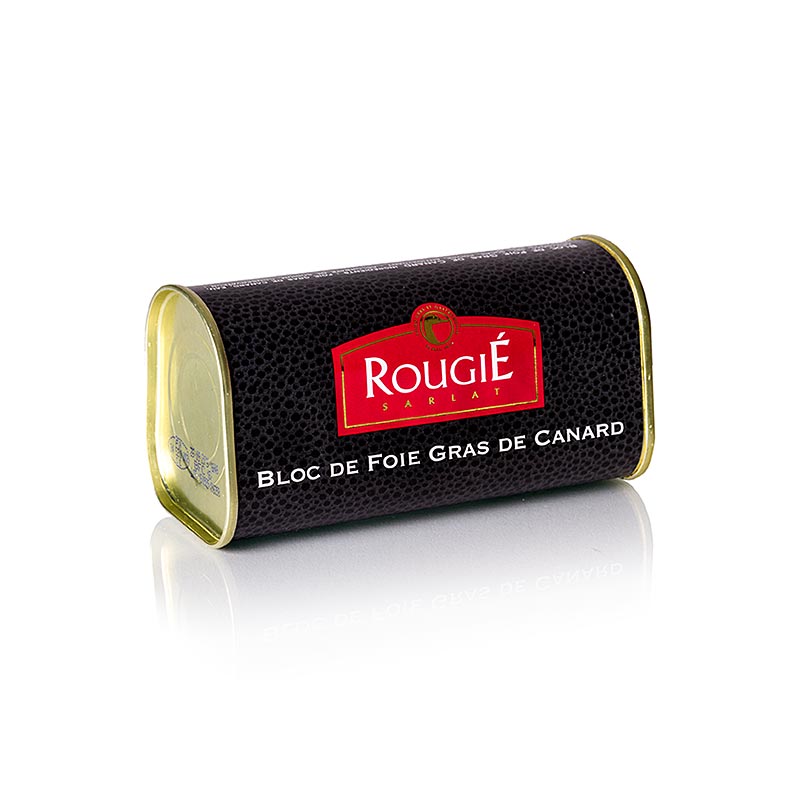 Bloc de foie de canard, avec armagnac, foie gras, rougie - 210 g - boîte