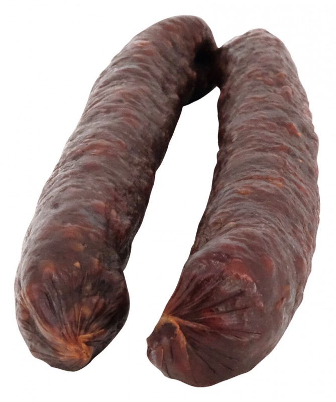 Beef Kaminwurzen, 3 Kaminwurzen made from beef, Genuss Gruber - 165 g - pack