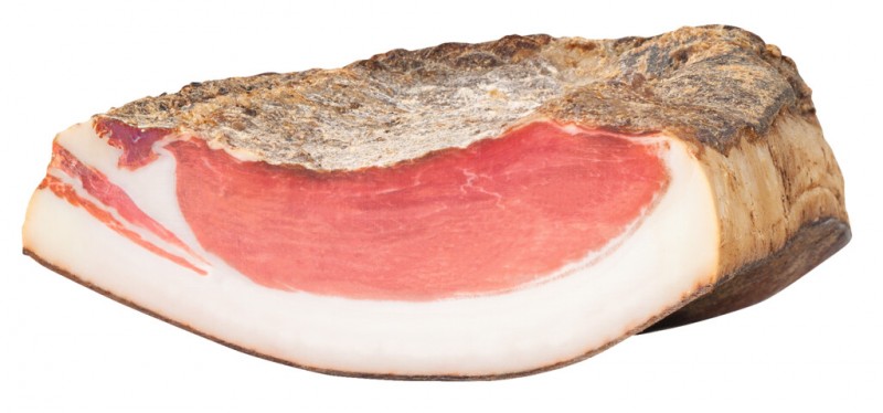 Pancetta di lombo di suino di paglia, Pancetta di lombo di suino di paglia, Genuss Gruber - circa 450 gr - kg