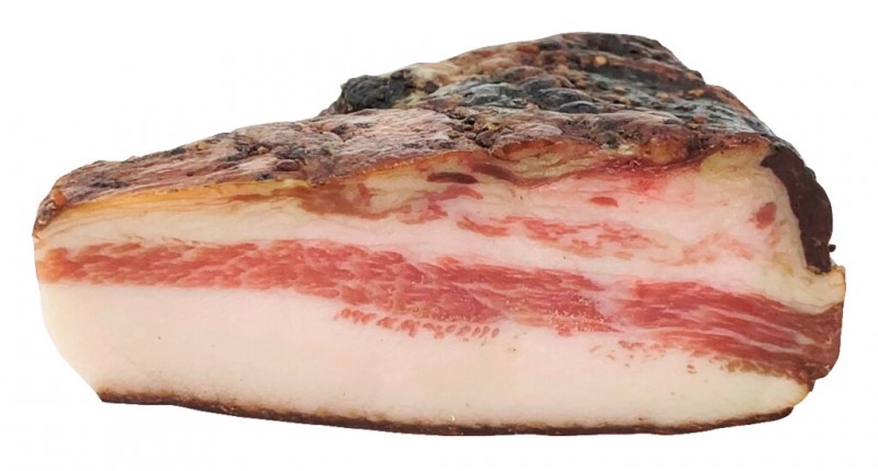 Guanciale van strovarken, Guanciale van strovarken, geslacht Gruber - ca. 300 gram - kg