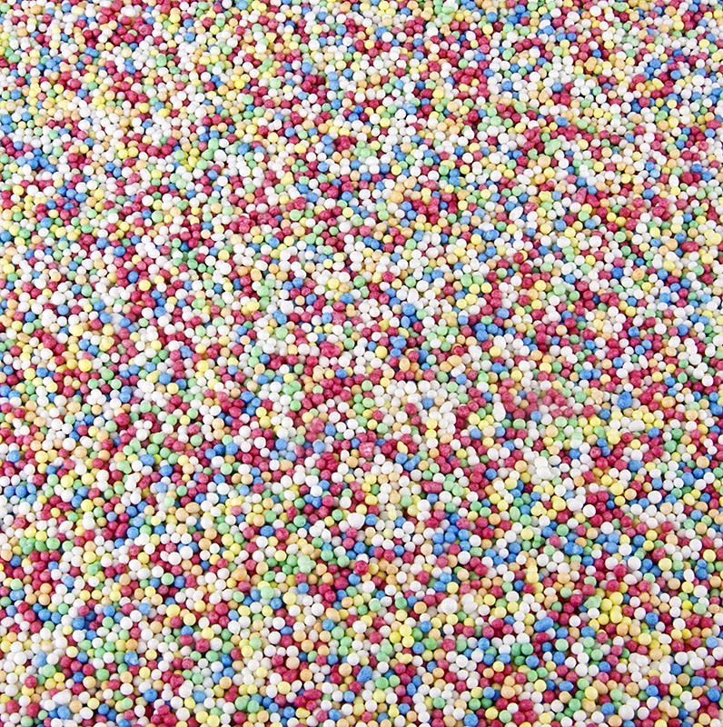 Nonpareille: perline d`amore, confettini di zucchero colorati - 1,8 kg - Pe puo