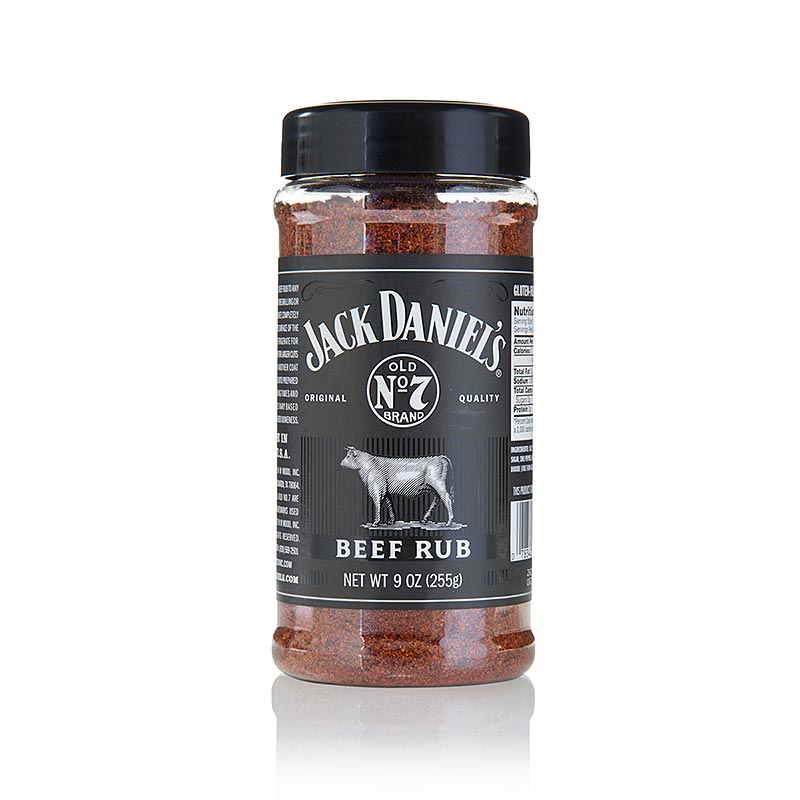 Jack Daniel`s Beef Rub, wolowina do przygotowania przyprawy BBQ - 255g - Pe moze