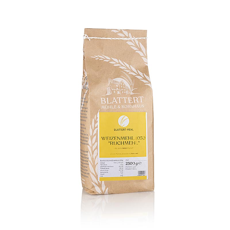 Flour Type 1050, Wheat Flour, Blattert Mühle - 2.5 kg - bag