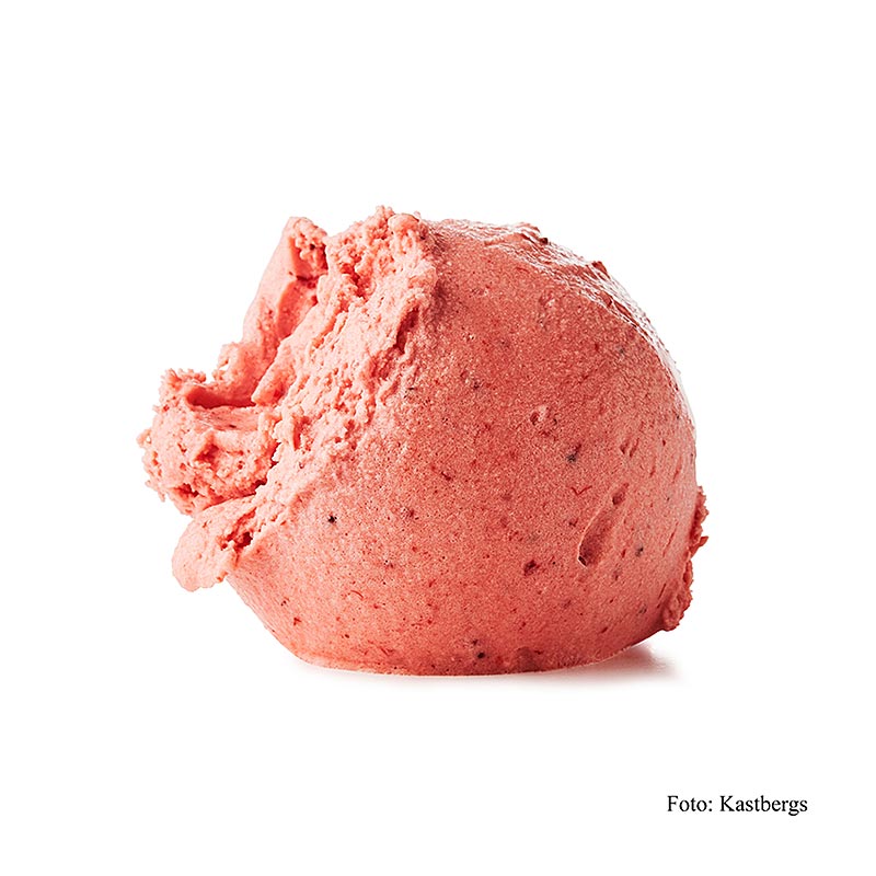 Kastbergs - sorbetto alla fragola - 5 litri - Guscio in PE