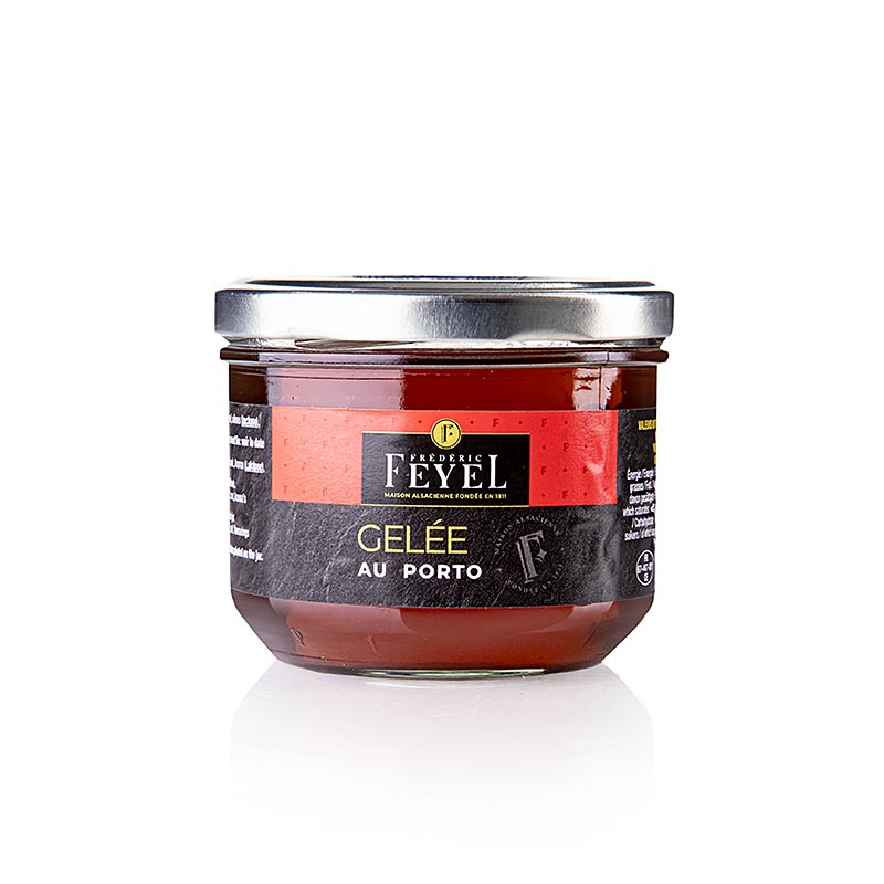 Gelee au Porto - Portweinaspik, Feyel - 200 g - Glas