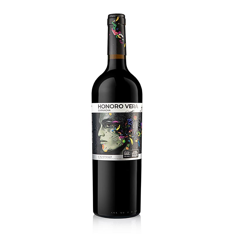 2023er Honoro Vera, Garnacha, trocken, 14,5 % vol., Bodegas Ateca, VEGAN - 750 ml - Flasche