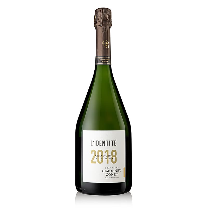 Champagner Gimonnet Gonet 2018er Identite Blanc de Blanc, Grand Cru, Extra brut - 1,5 l - Flasche