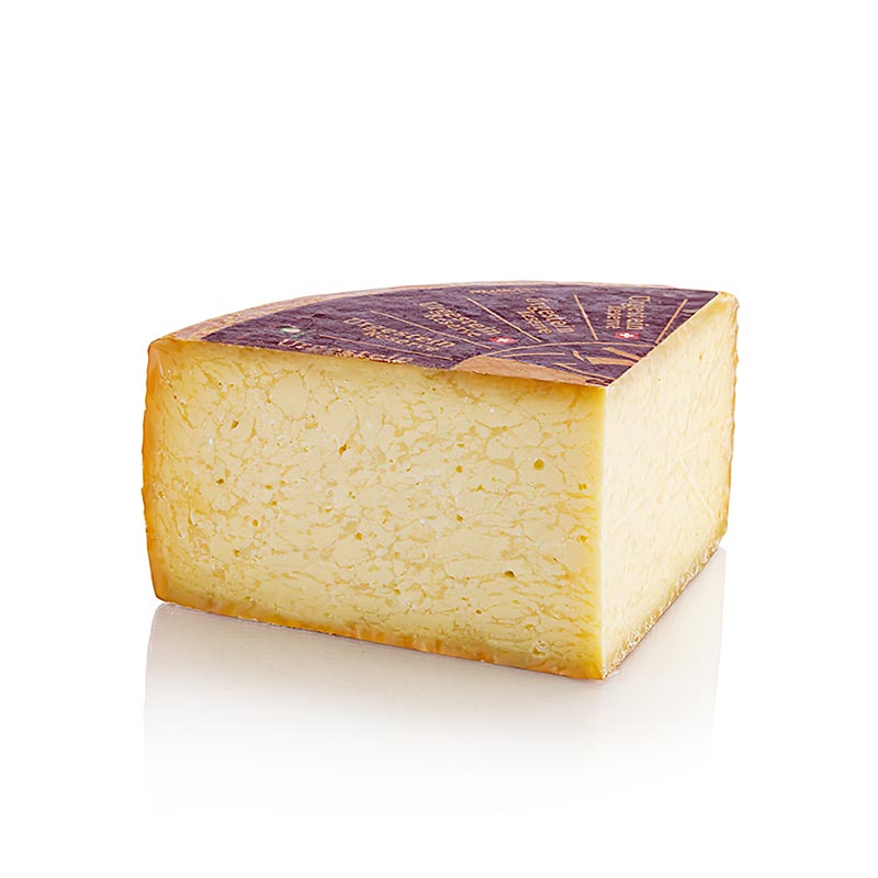 Urgestein Reserve, semi-hard cheese, quarter wheel, ORGANIC - approx. 1,000 g - film