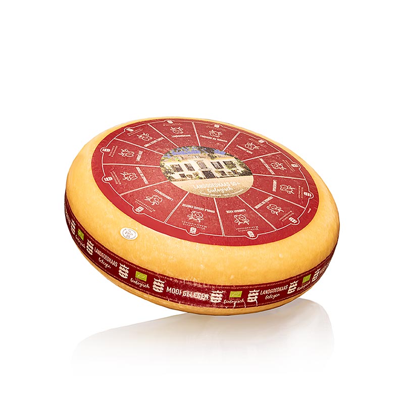 Mooi Geleden (medium aged), semi-hard cheese, whole wheel, ORGANIC - approx. 12 kg - lots