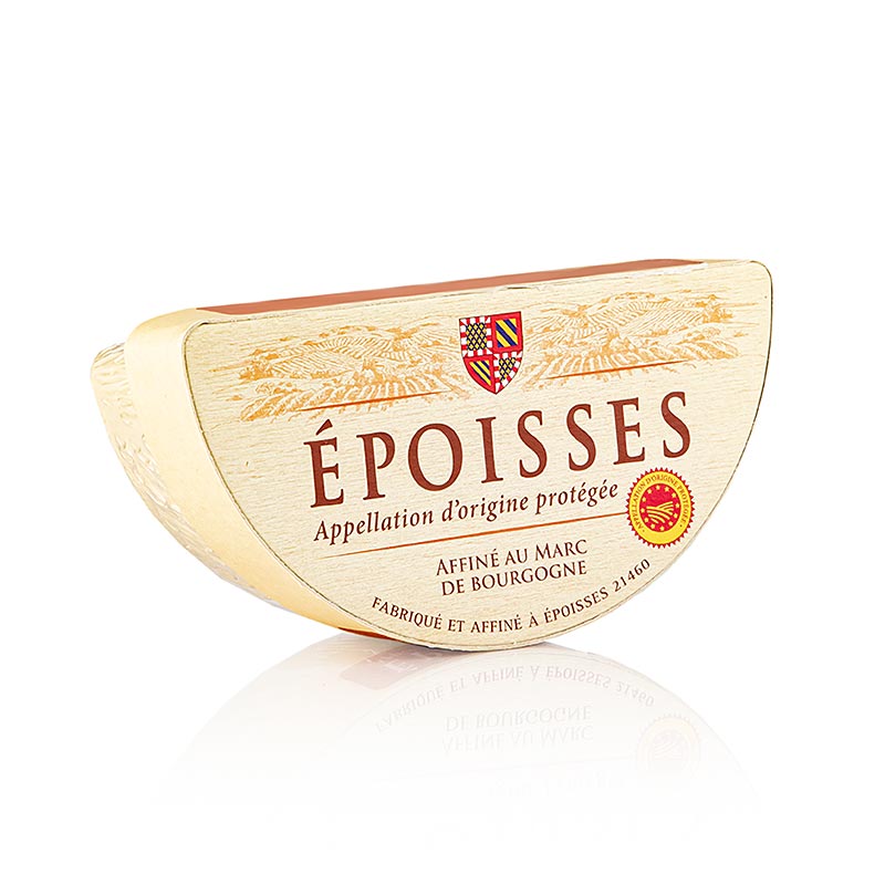 Berthaut Epoisses AOP/BOB, zachte kaas met rode cultuurkorst en Marc d.Bourgogne - 125g - mand