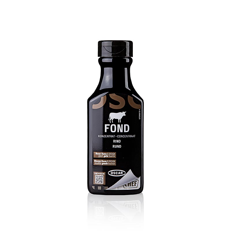 Oscar Concentrate - Oksefond, flydende, glutenfri - 200 ml - PE flaske