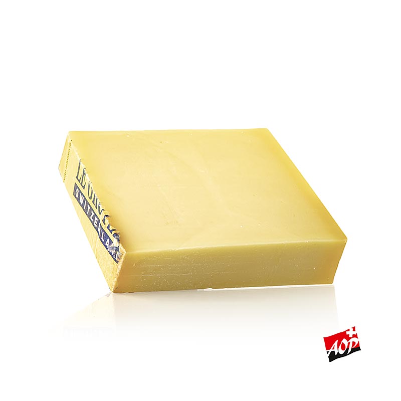 Gruyere Käse (Greyezer AOP), 6 Mon. gereift - ca.250 g - Folie