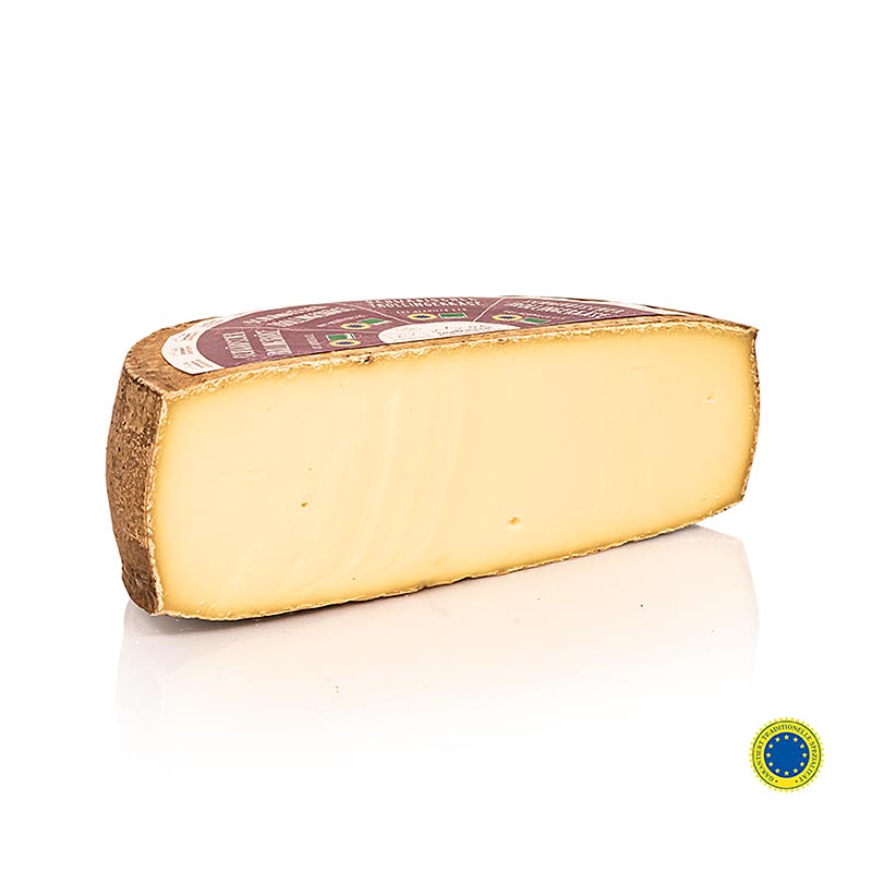 Trollinger de Suabia, queso semiduro, media barra, ecologico - alrededor de 2 kilos - pelicula