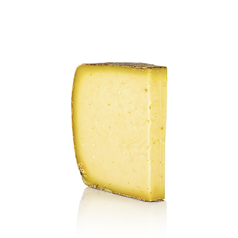 Deichkase EDEL, formaggio a pasta dura, Hof Backensholz, BIO - circa 250 g - vuoto