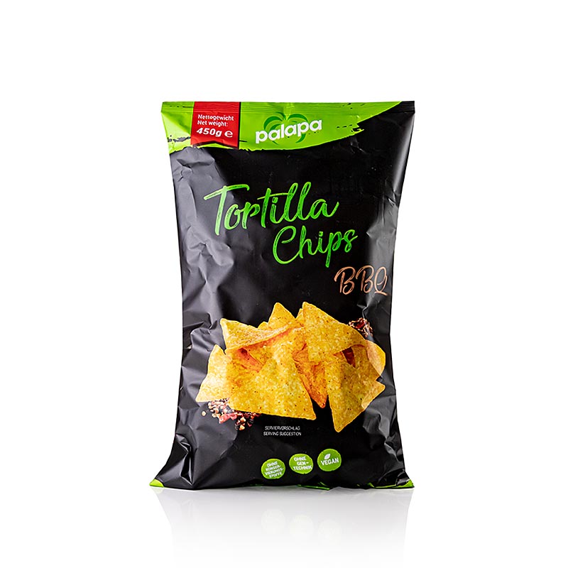 Tortilla Chips pikant - BBQ - Nachochips, Sierra Madre - 450 g - Beutel