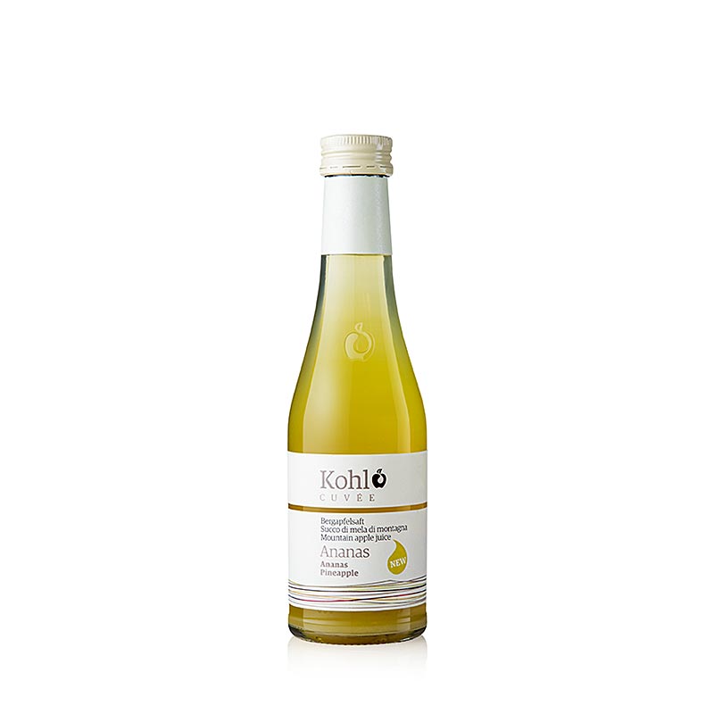 Kohl ESSENCE Bergapfelsaft + Ananas - 200 ml - Flasche