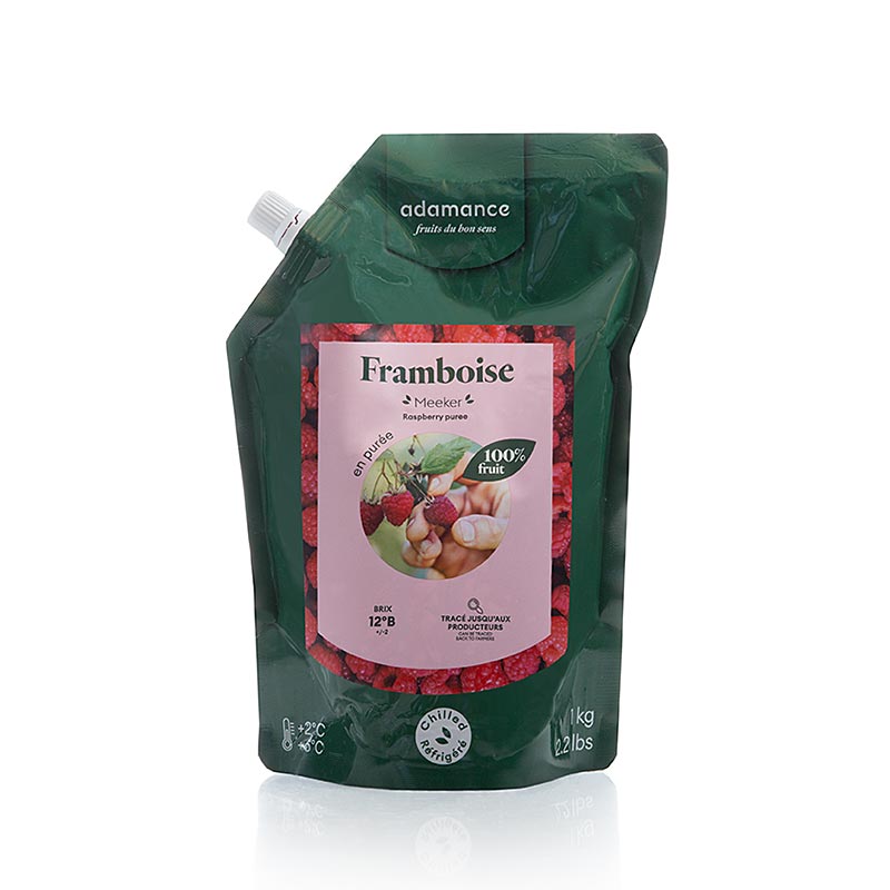 Adamance Himbeere (Meeker), ungezuckert, pasteurisiert - 1 kg - Beutel