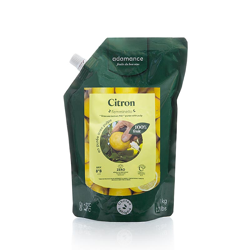 Adamance Citron (Femminello), non sucre, pasteurise - 1 kg - sac