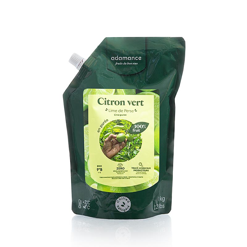 Citron vert Adamance (persan), non sucre, pasteurise - 1 kg - sac