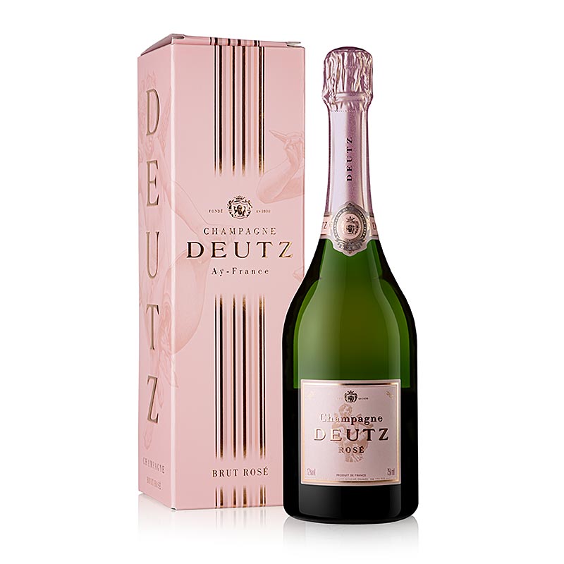 Champagne Deutz rose, brut, 12% vol., i GP - 750 ml - Flaske