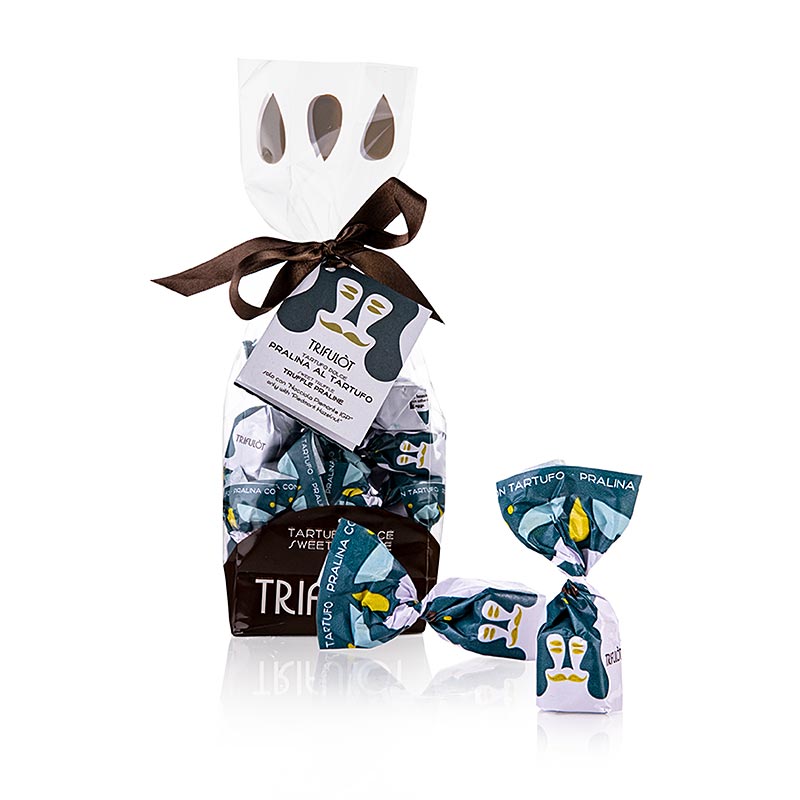 trifulot - Trüffelpralinen Alba mini, Sommertrüffel (teal), 180g, Tartuflanghe - 180 g - Beutel