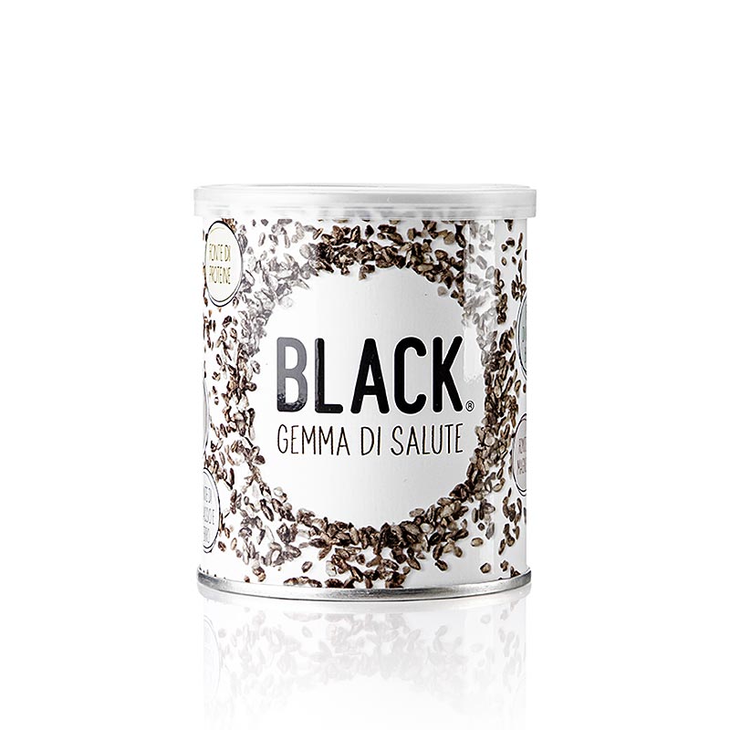 BLACK - schwarze Reisknospe (Samen), Gemma di Salute (Rondolino) - 150 g - Dose