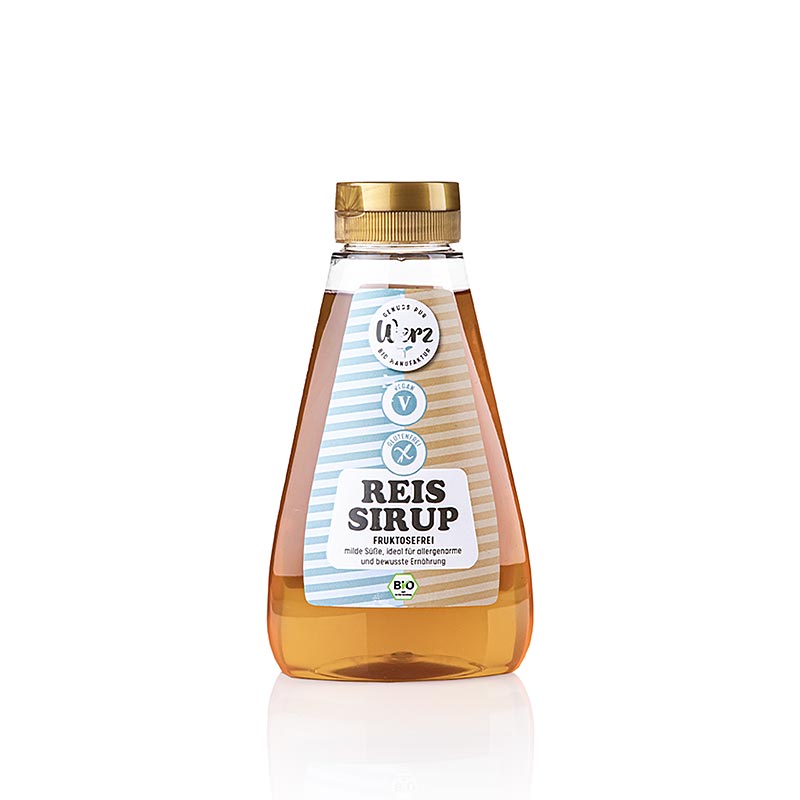 Sirap beras, bebas gluten, bebas fruktosa, Werz, ORGANIK - 460 ml - Botol