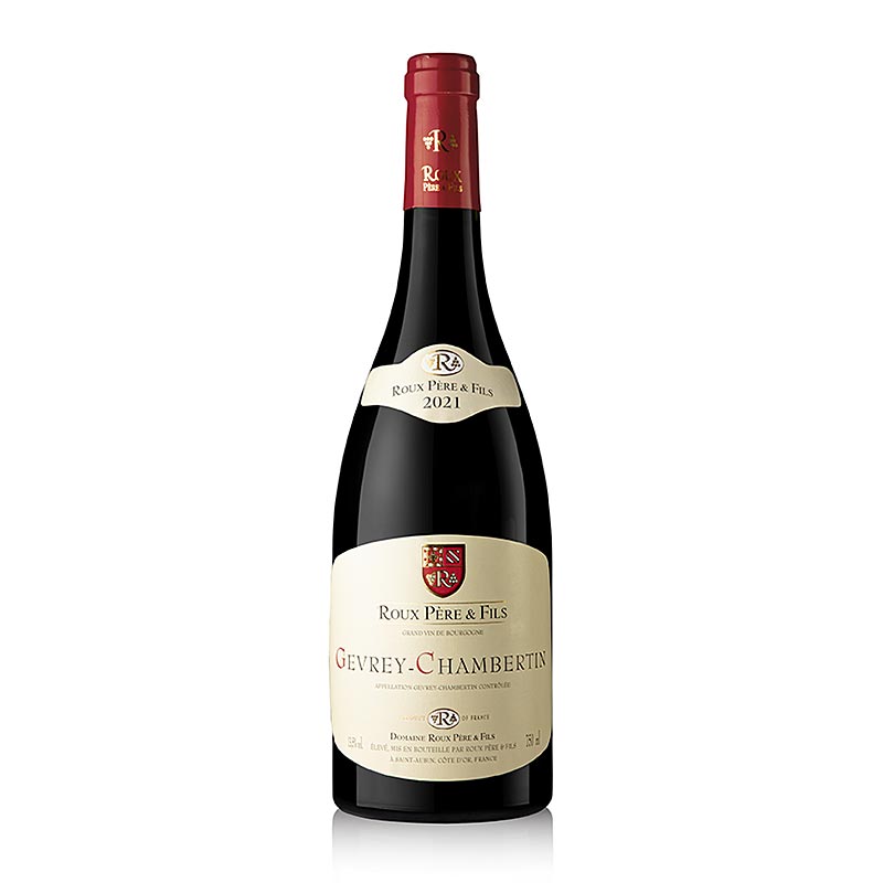 2021 Gevrey-Chambertin punaviini, kuiva, 13,5 tilavuusprosenttia, Roux - 750 ml - Pullo