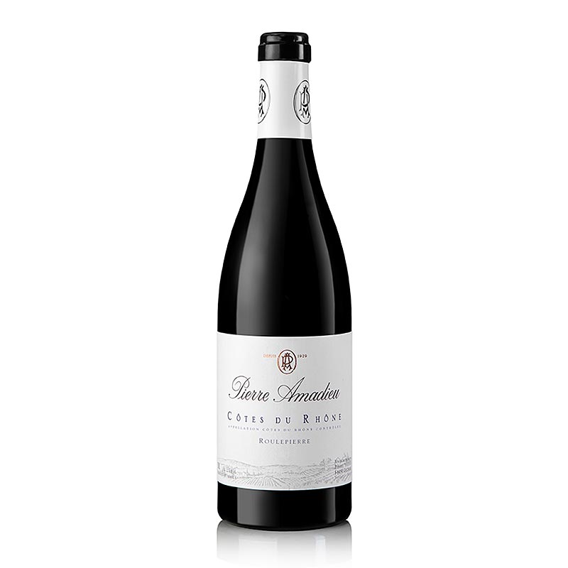 2018er Cotes du Rhone Roulepierre, trocken, 14 % vol., Pierre Amadieu - 750 ml - Flasche