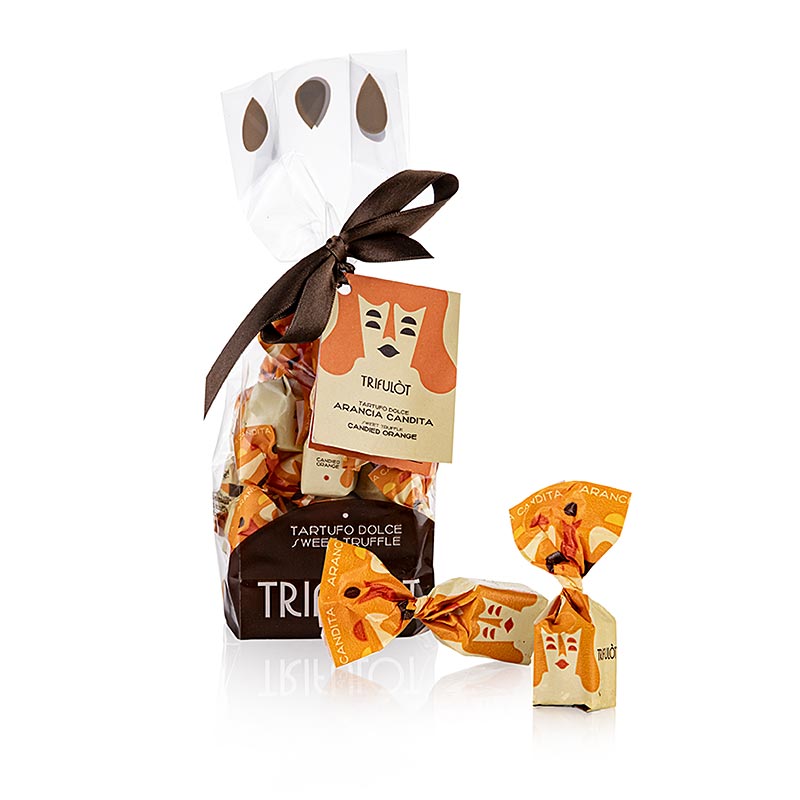 trifulot - Trüffelpralinen Alba mini, Orange, Tartuflanghe - 180 g - Beutel