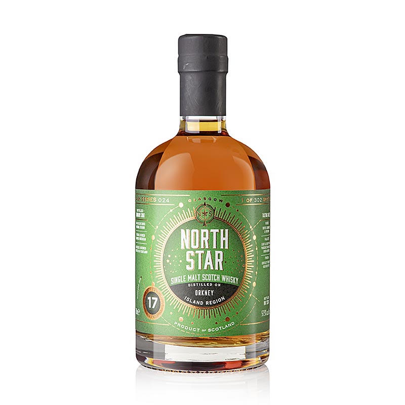 Single Malt Whisky North Star Spirit Orkney Oloroso 2007-2024, 57,9% vol. - 700 ml - Fles