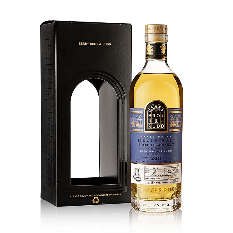 Whisky Single Malt Caol Ila 2011 / 2022 Berry Brothers, 46% vol., Islay - 700 ml - Bouteille