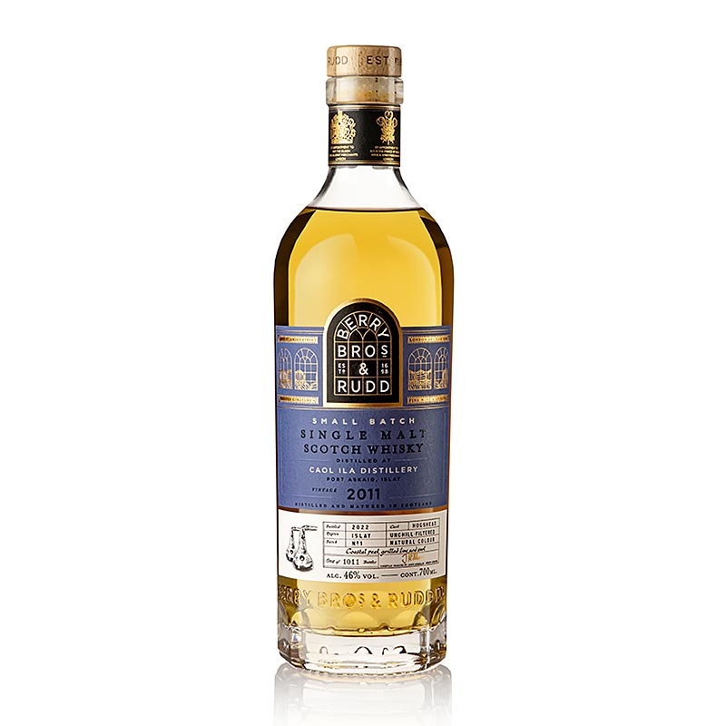 Whisky Single Malt Caol Ila 2011 / 2022 Berry Brothers, 46% vol., Islay - 700 ml - Bouteille