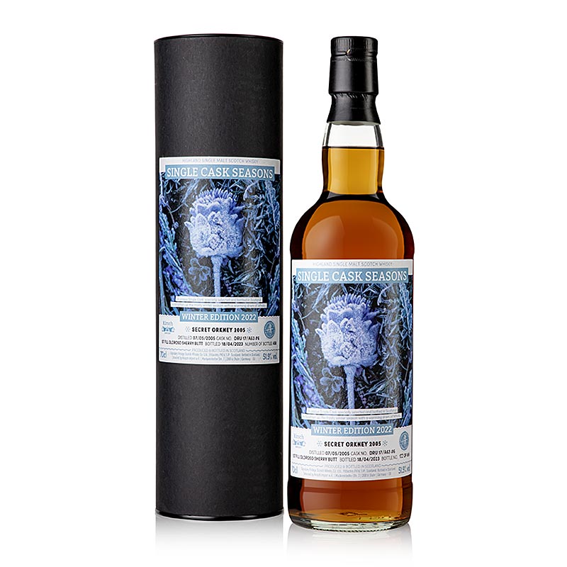 Single Malt Whisky Signatory Secret Orkney Oloroso 2005-2023, 51,9 % vol. - 700 ml - Flasche