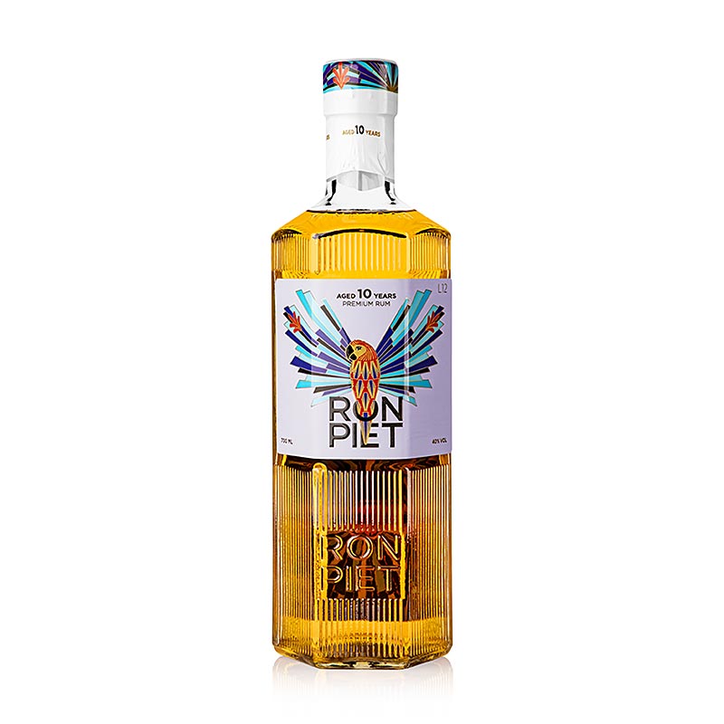 Ron Piet Panama Rum, 10 Jahre, 40% vol. - 700 ml - Flasche